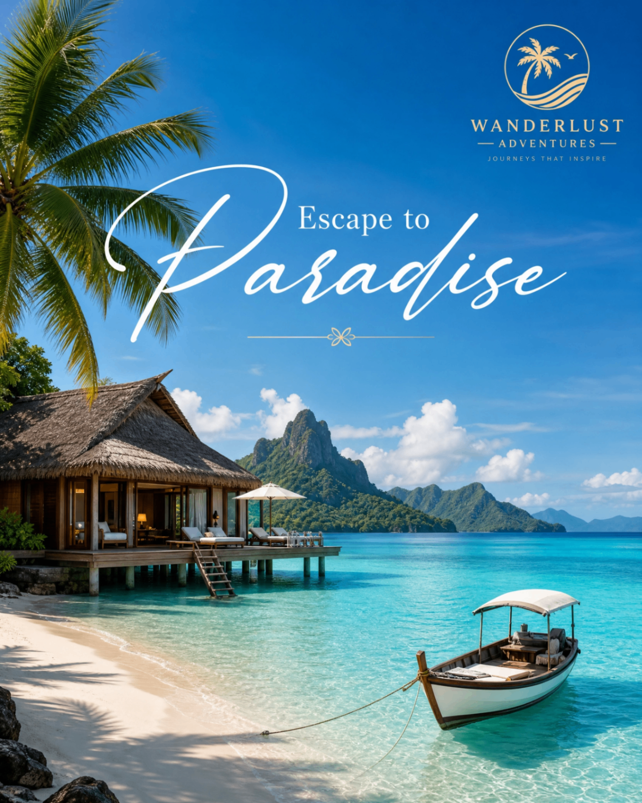 Escape to Paradise — Travel ad